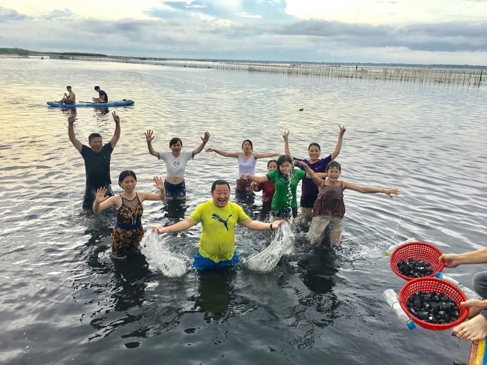 Chèo Sup phá Tam Giang - Làng bích họa Ngư Mỹ Thạnh & Tam Giang Lagoon